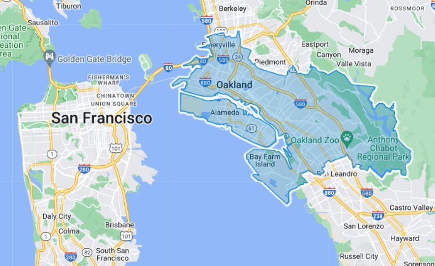 District 18 boundary map in California