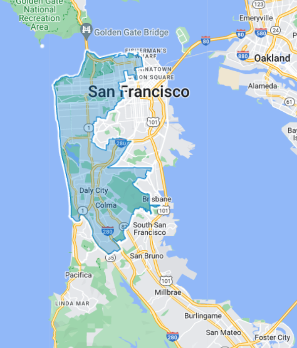District 19 boundary map in California