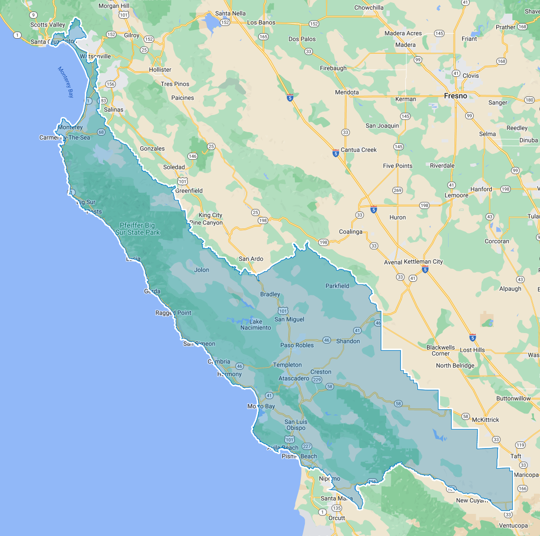 District 30 boundary map in California