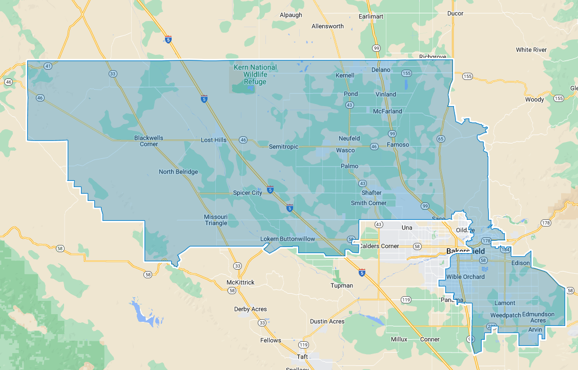 District 35 boundary map in California