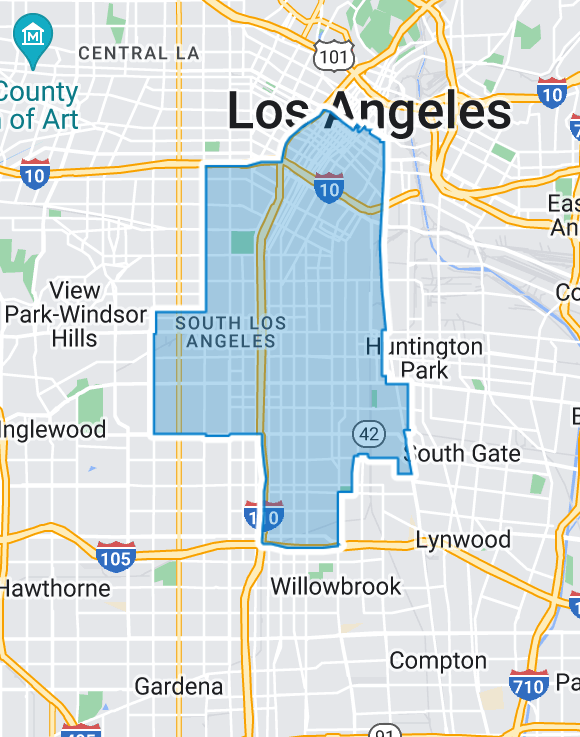 District 57 boundary map in California