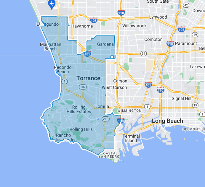 District 66 boundary map in California